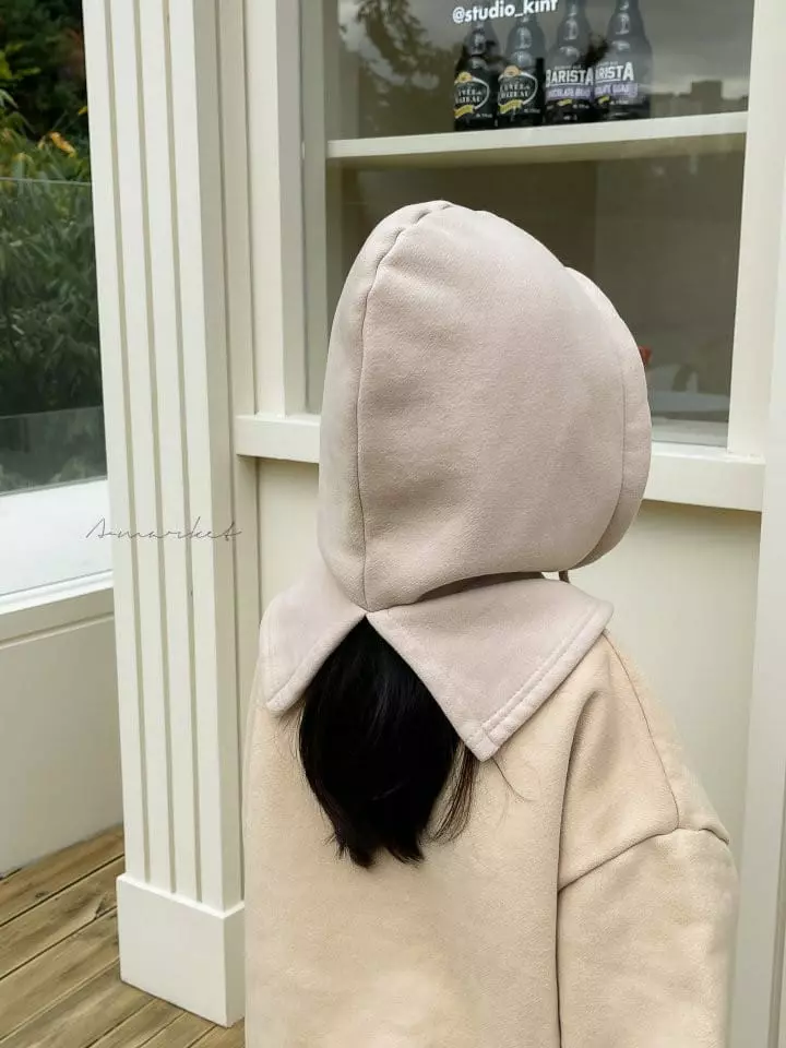 a-Market - Korean Children Fashion - #discoveringself - Fleece Tery Baraclava - 3