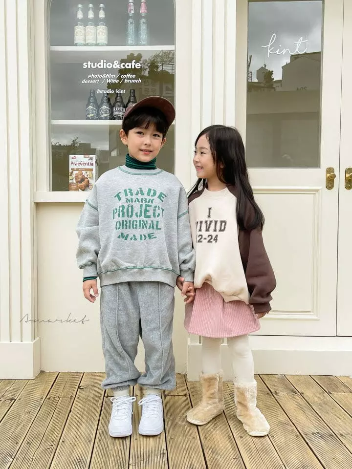 a-Market - Korean Children Fashion - #fashionkids - Trade Sweatshirt - 10