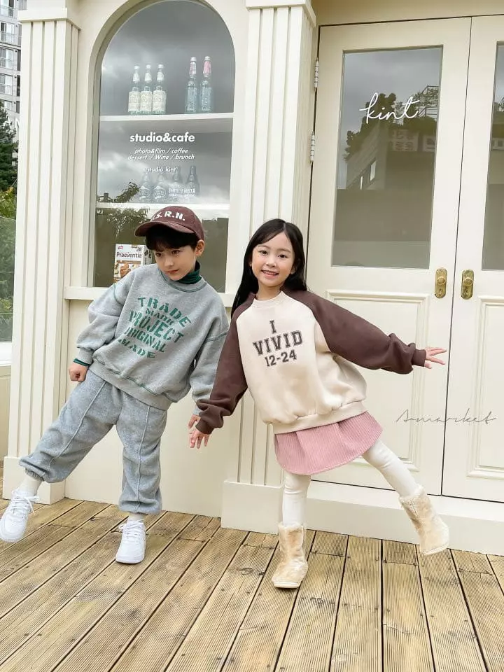 a-Market - Korean Children Fashion - #fashionkids - Color Vivid Sweatshirt - 8