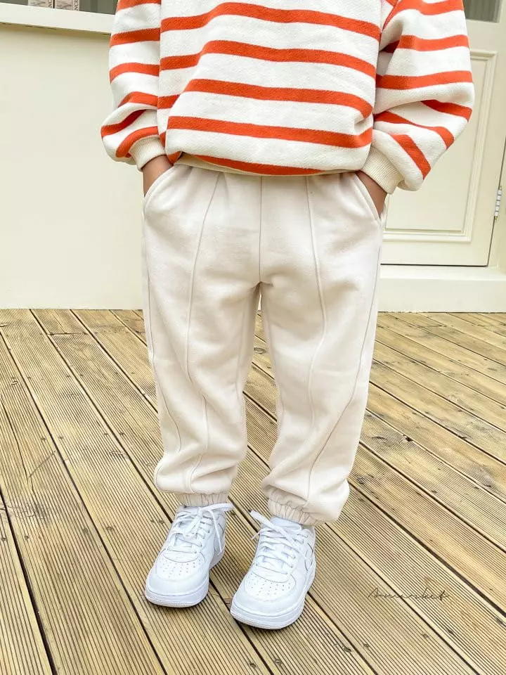 a-Market - Korean Children Fashion - #fashionkids - Loose Fit Slit Pants - 2