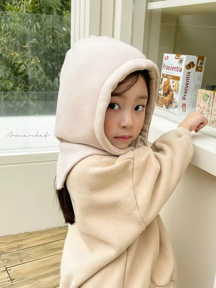 a-Market - Korean Children Fashion - #discoveringself - Fleece Tery Baraclava - 4