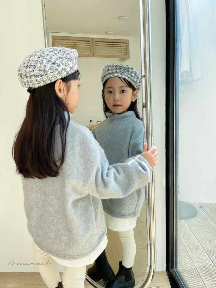 a-Market - Korean Children Fashion - #fashionkids - String Beret Hat - 3