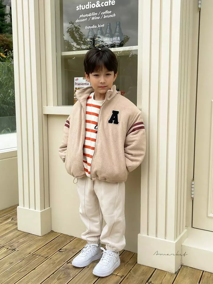 a-Market - Korean Children Fashion - #kidsshorts - Loose Fit Slit Pants - 3