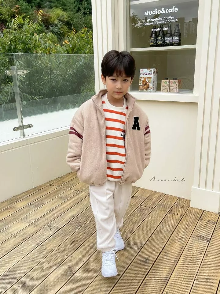 a-Market - Korean Children Fashion - #kidsshorts - Loose Fit Slit Pants - 4