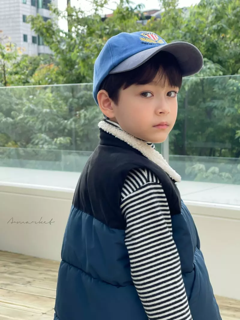 a-Market - Korean Children Fashion - #kidsshorts - Color Suede Cap - 4