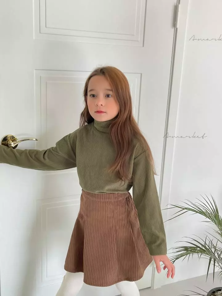 a-Market - Korean Children Fashion - #kidsstore - Rib Turtleneck - 2