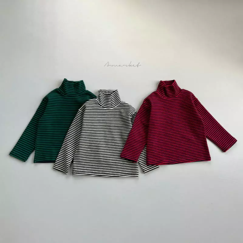 a-Market - Korean Children Fashion - #kidsstore - Crayon Turtleneck Tee