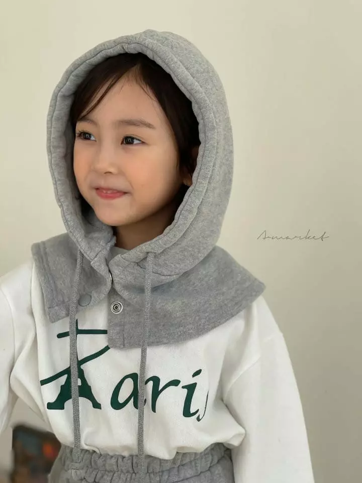 a-Market - Korean Children Fashion - #kidzfashiontrend - Fleece Tery Baraclava - 7
