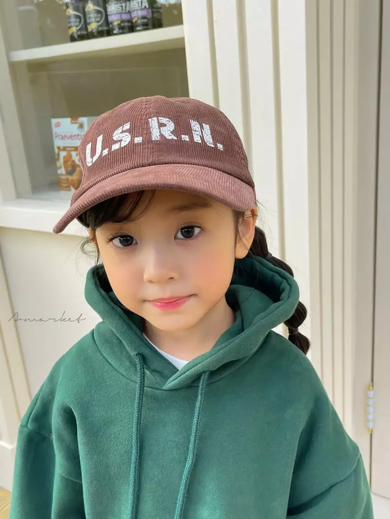 a-Market - Korean Children Fashion - #kidsstore - Big Rib Ball Cap - 4