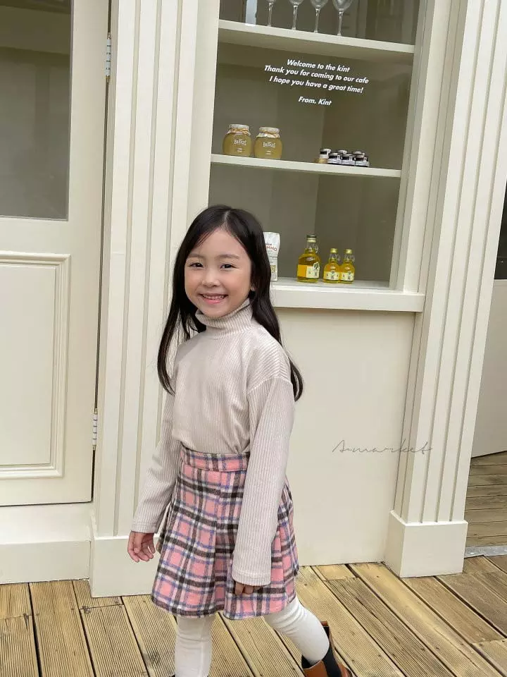a-Market - Korean Children Fashion - #kidzfashiontrend - Rib Turtleneck - 3