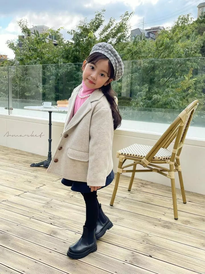 a-Market - Korean Children Fashion - #littlefashionista - Half Jacket - 12