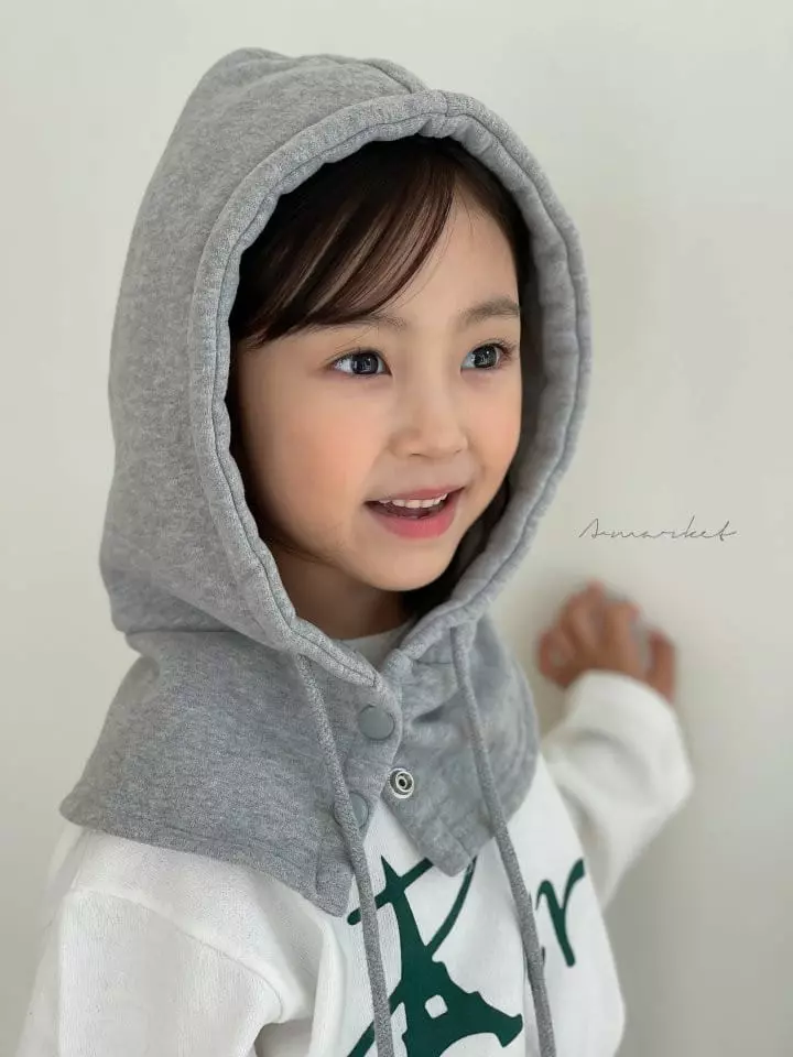 a-Market - Korean Children Fashion - #littlefashionista - Fleece Tery Baraclava - 9
