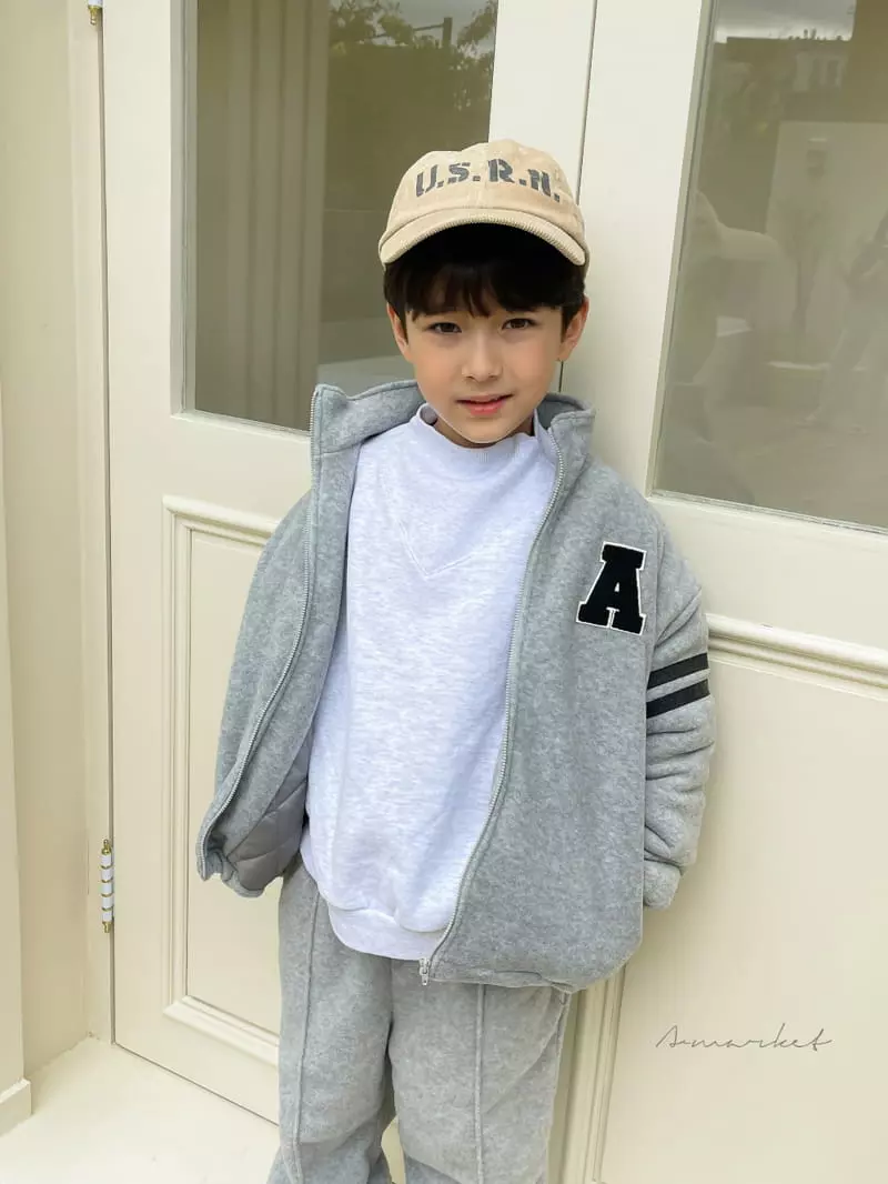 a-Market - Korean Children Fashion - #littlefashionista - Big Rib Ball Cap - 6