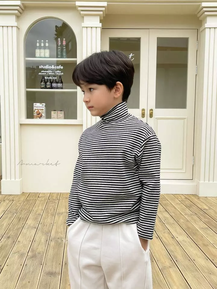 a-Market - Korean Children Fashion - #Kfashion4kids - Crayon Turtleneck Tee - 4