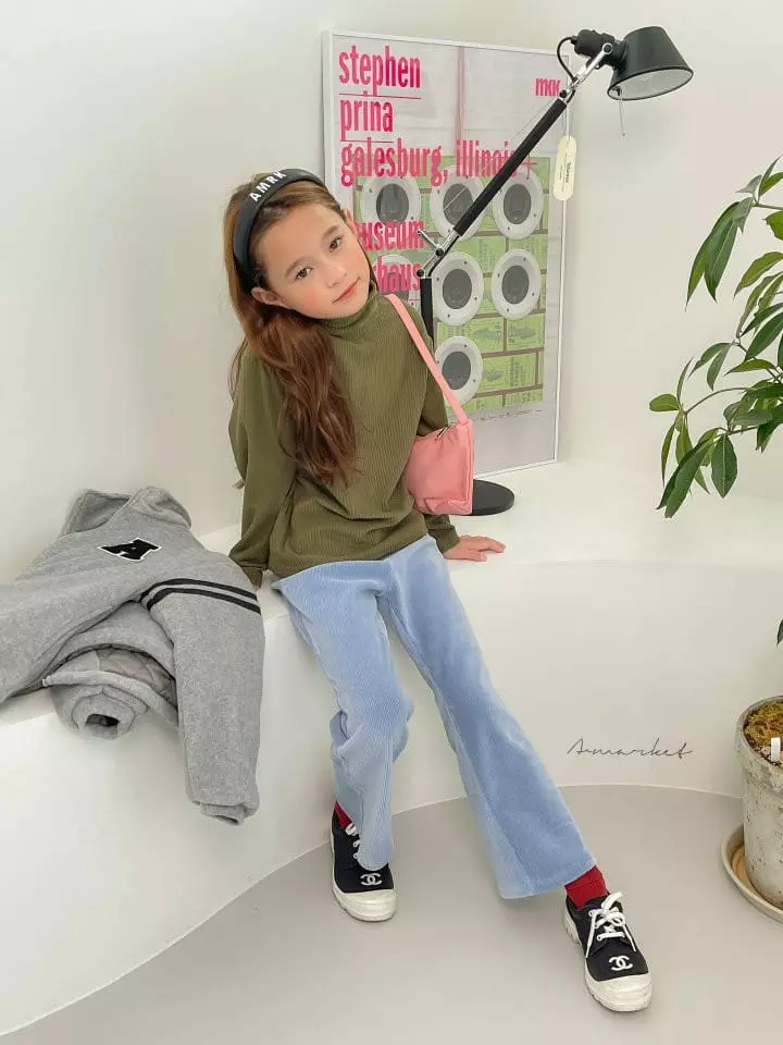 a-Market - Korean Children Fashion - #magicofchildhood - Veloure Pants - 9