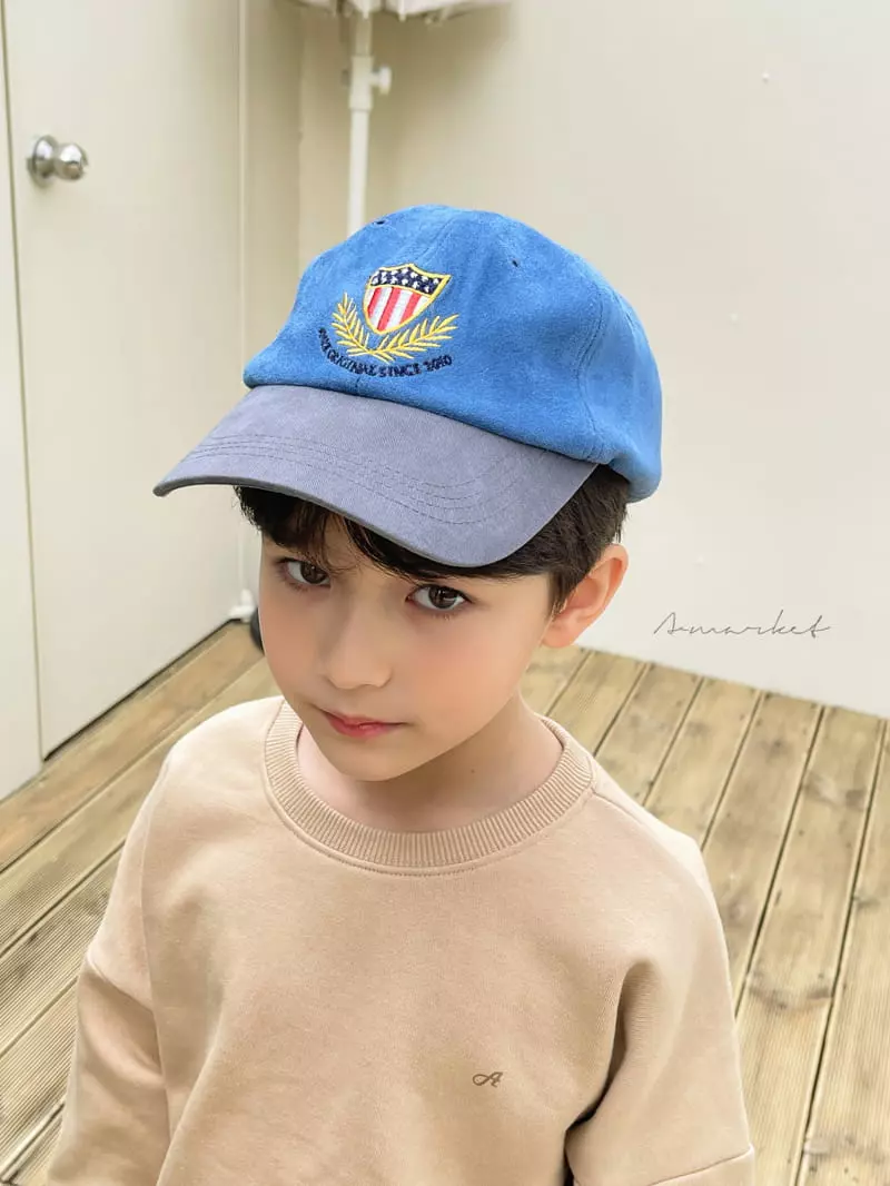 a-Market - Korean Children Fashion - #magicofchildhood - Color Suede Cap - 8