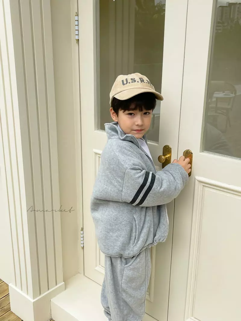 a-Market - Korean Children Fashion - #magicofchildhood - Big Rib Ball Cap - 7