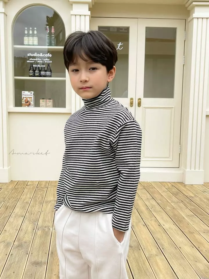 a-Market - Korean Children Fashion - #magicofchildhood - Crayon Turtleneck Tee - 5