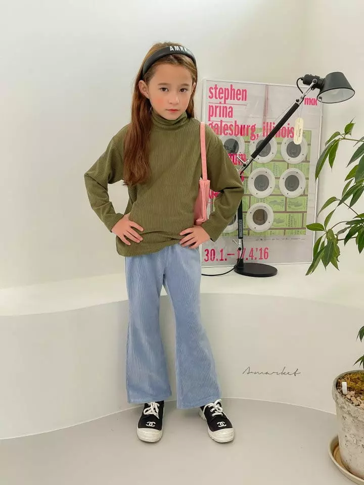 a-Market - Korean Children Fashion - #minifashionista - Veloure Pants - 10