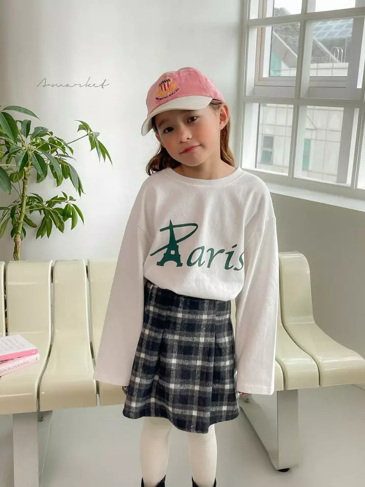 a-Market - Korean Children Fashion - #minifashionista - Check Skirt - 2