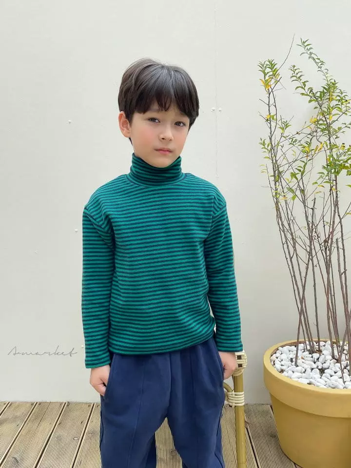 a-Market - Korean Children Fashion - #minifashionista - Crayon Turtleneck Tee - 6