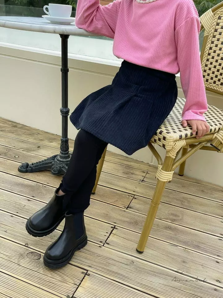 a-Market - Korean Children Fashion - #prettylittlegirls - Fleece Jeggings - 12