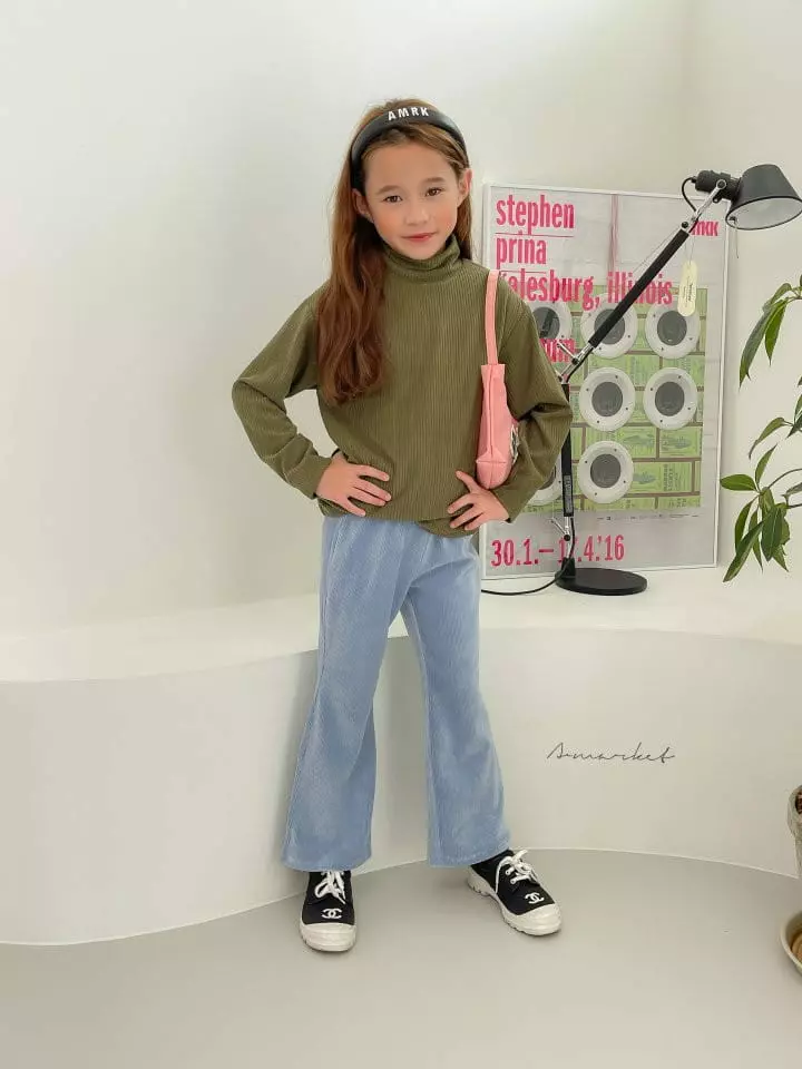 a-Market - Korean Children Fashion - #prettylittlegirls - Veloure Pants - 11