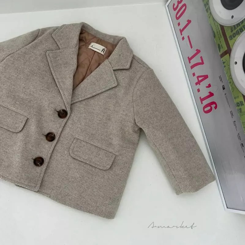 a-Market - Korean Children Fashion - #prettylittlegirls - Half Jacket