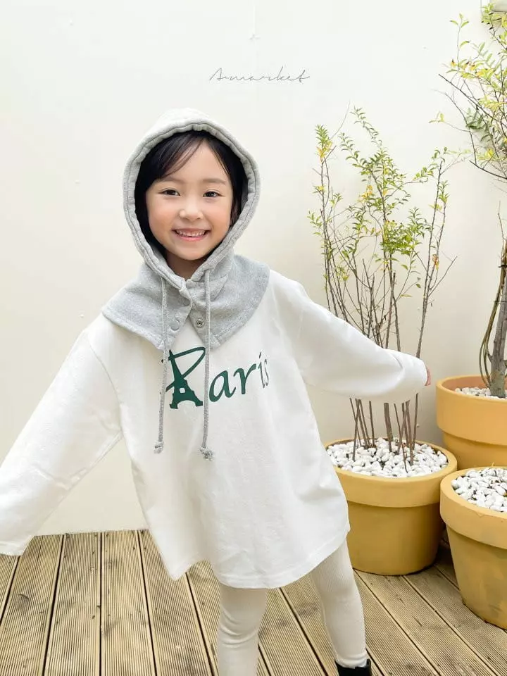 a-Market - Korean Children Fashion - #prettylittlegirls - Paris Tee - 6