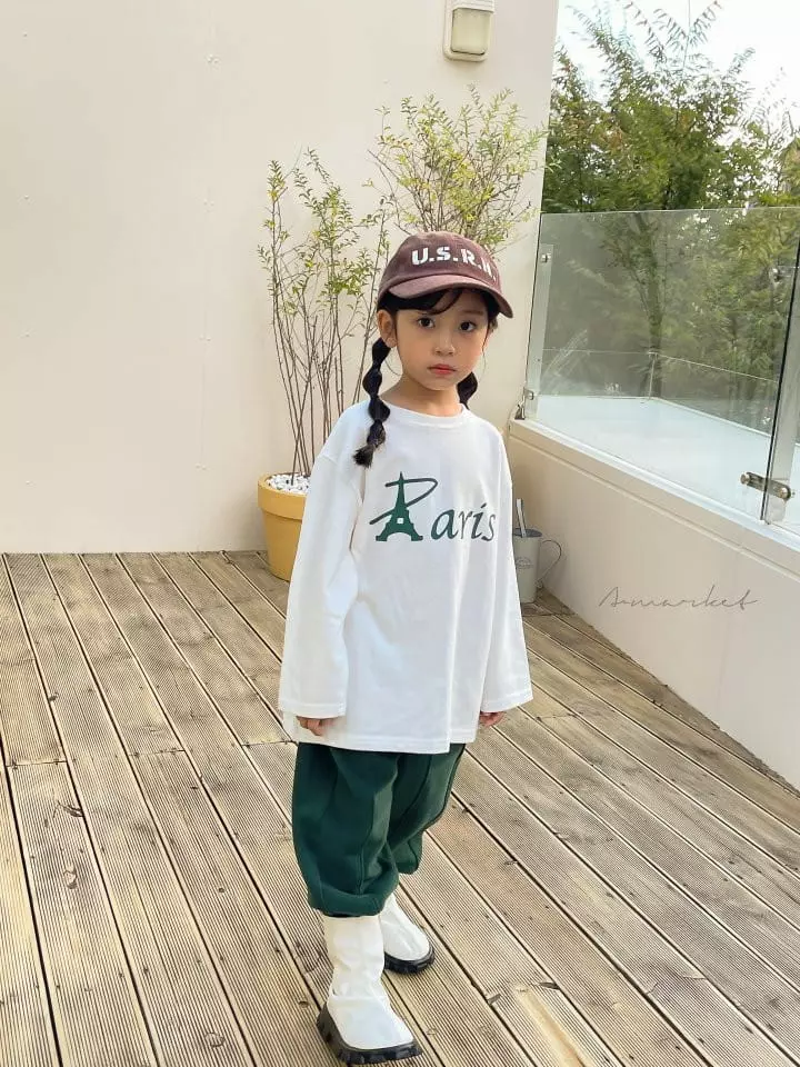 a-Market - Korean Children Fashion - #stylishchildhood - Paris Tee - 9