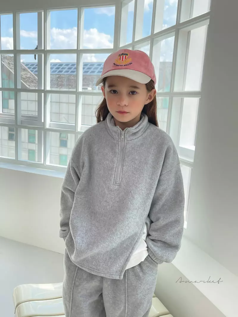 a-Market - Korean Children Fashion - #toddlerclothing - Color Suede Cap - 12