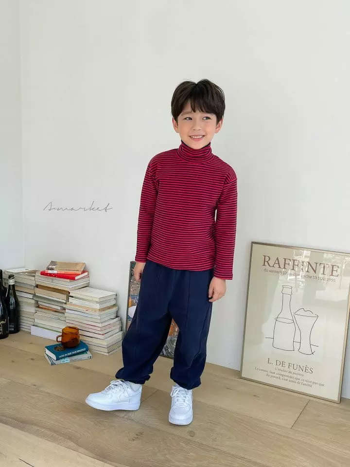 a-Market - Korean Children Fashion - #toddlerclothing - Crayon Turtleneck Tee - 9