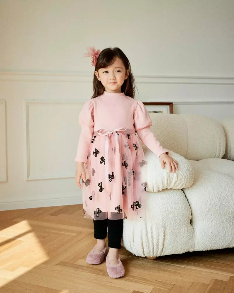 e.ru - Korean Children Fashion - #Kfashion4kids - Ribbon One-piece - 10