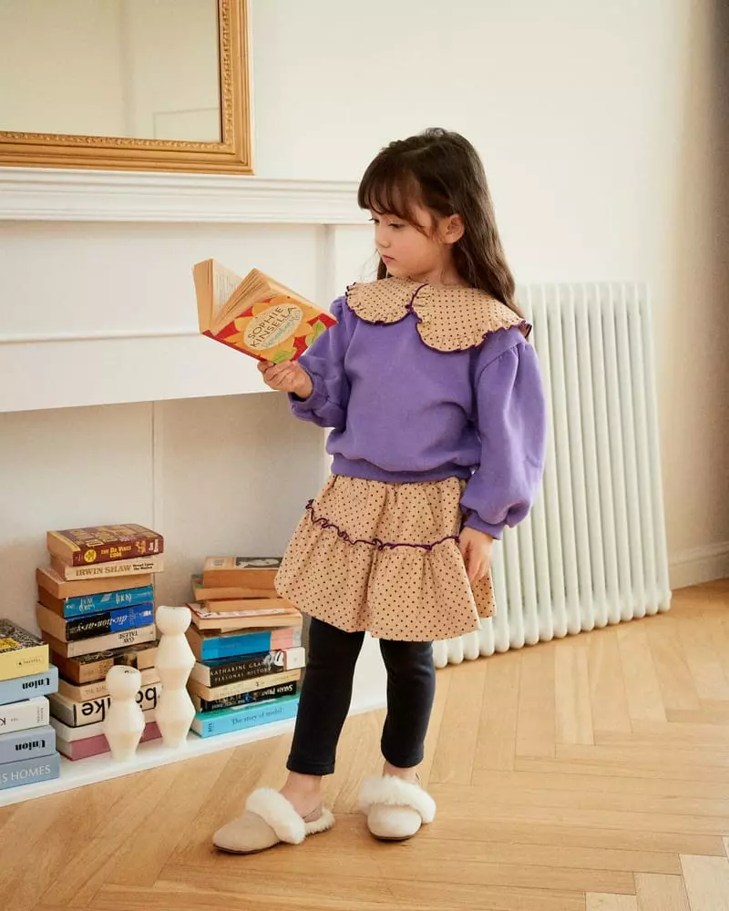 e.ru - Korean Children Fashion - #childofig - Dot Skirt Leggings - 3