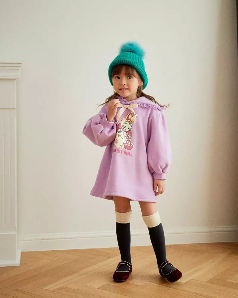 e.ru - Korean Children Fashion - #childrensboutique - Rabbit Girlo One-piece - 9