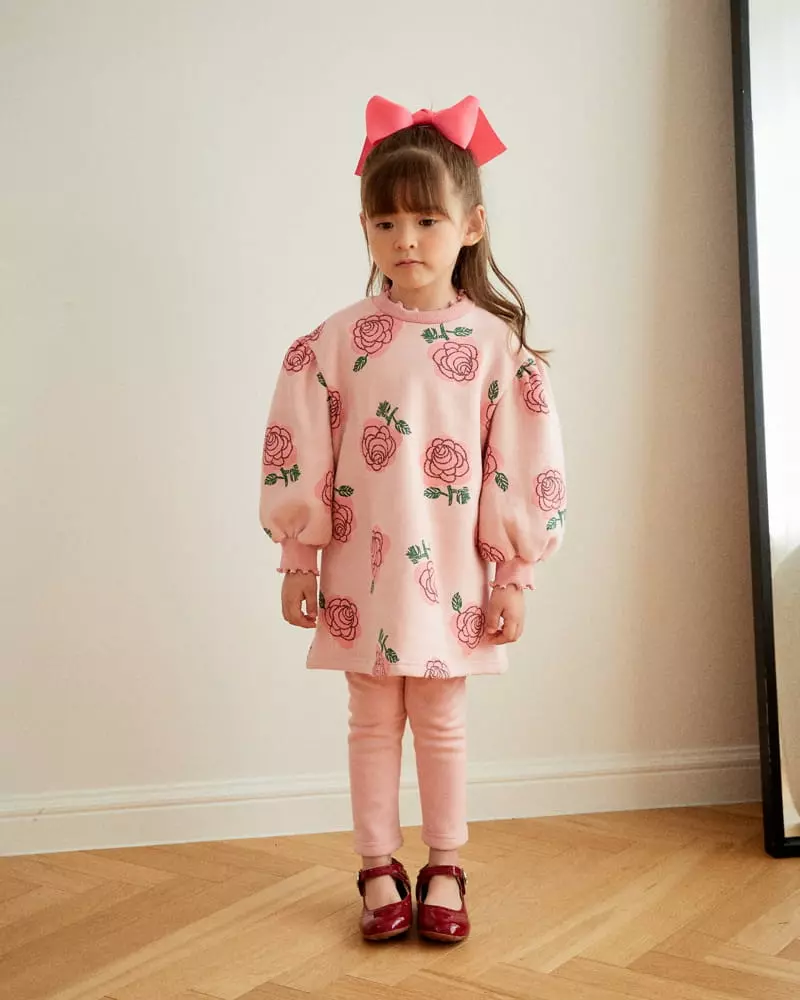 e.ru - Korean Children Fashion - #childrensboutique - Rose One-piece - 8