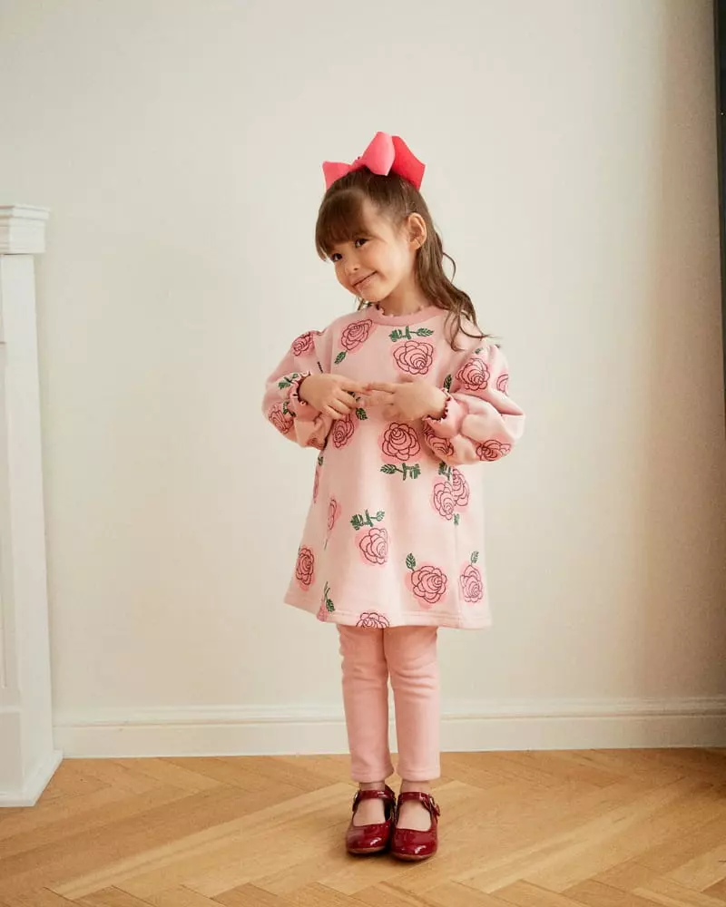 e.ru - Korean Children Fashion - #designkidswear - Rose One-piece - 9