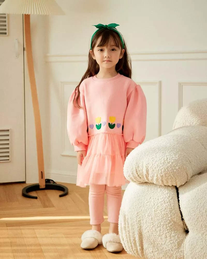 e.ru - Korean Children Fashion - #designkidswear - Tulip One-piece - 8