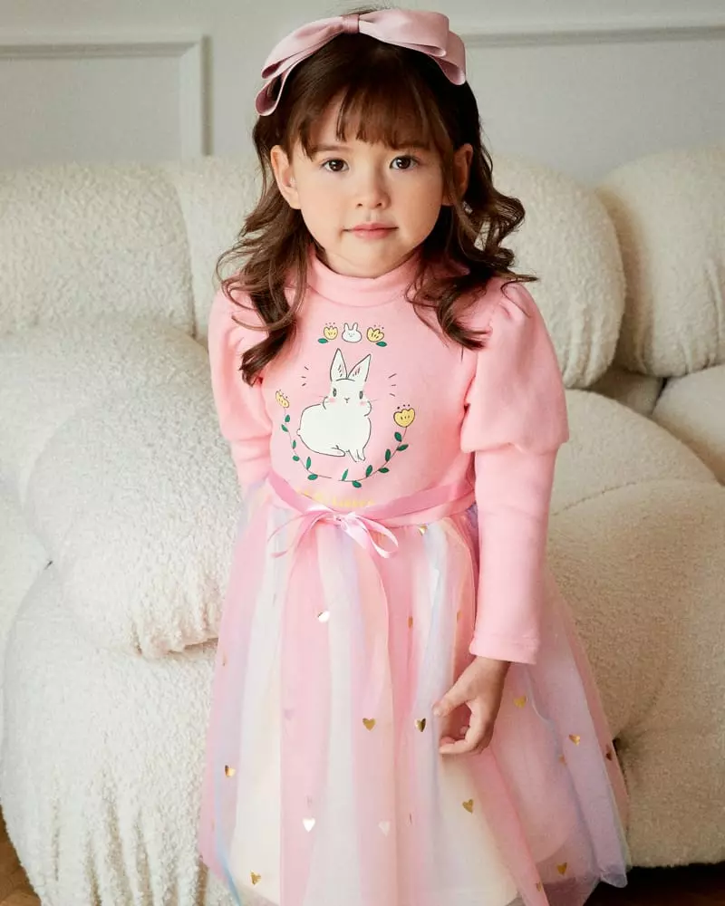 e.ru - Korean Children Fashion - #designkidswear - Rabbit One-Piece - 5