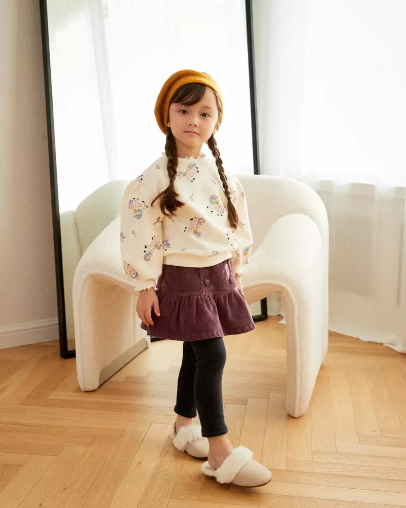 e.ru - Korean Children Fashion - #designkidswear - Heart Skirt Leggings - 7