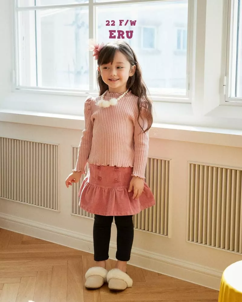 e.ru - Korean Children Fashion - #childrensboutique - Melody Rib Tee - 4