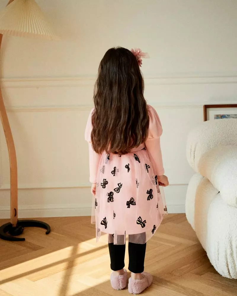 e.ru - Korean Children Fashion - #discoveringself - Ribbon One-piece - 5