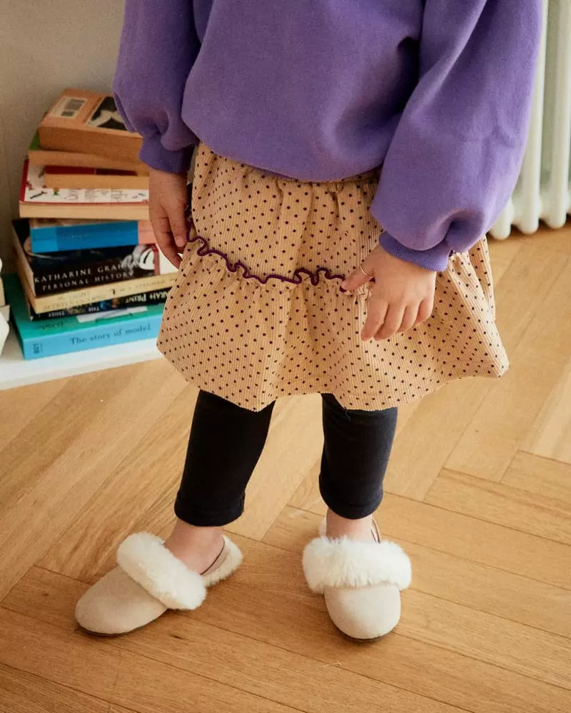 e.ru - Korean Children Fashion - #discoveringself - Dot Skirt Leggings - 6