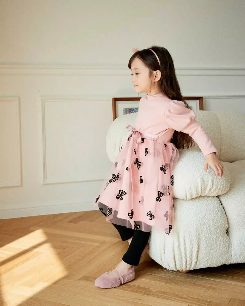 e.ru - Korean Children Fashion - #fashionkids - Ribbon One-piece - 6