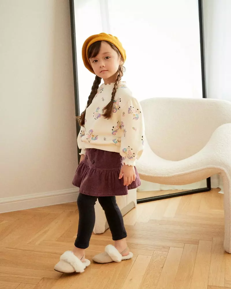 e.ru - Korean Children Fashion - #fashionkids - Heart Skirt Leggings - 9