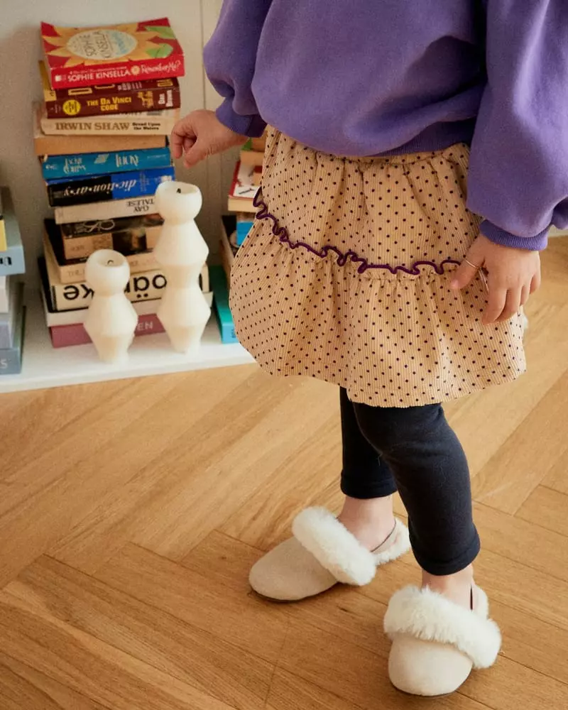 e.ru - Korean Children Fashion - #fashionkids - Dot Skirt Leggings - 7