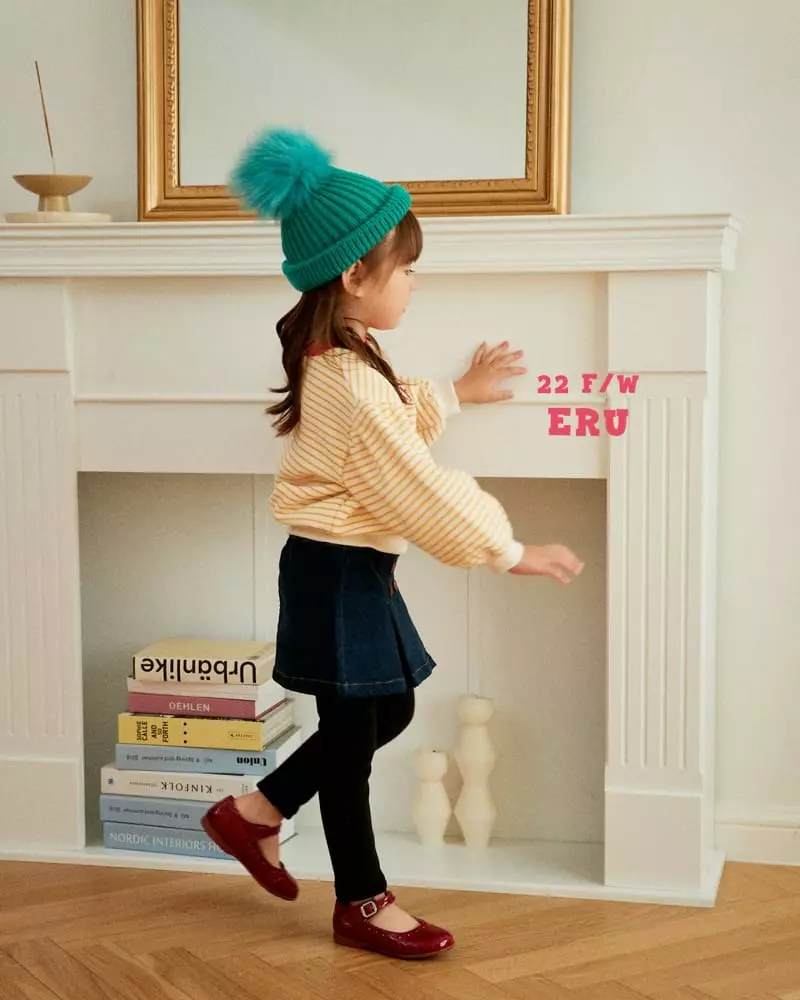 e.ru - Korean Children Fashion - #fashionkids - Stripes Bear Sweatshirt - 2