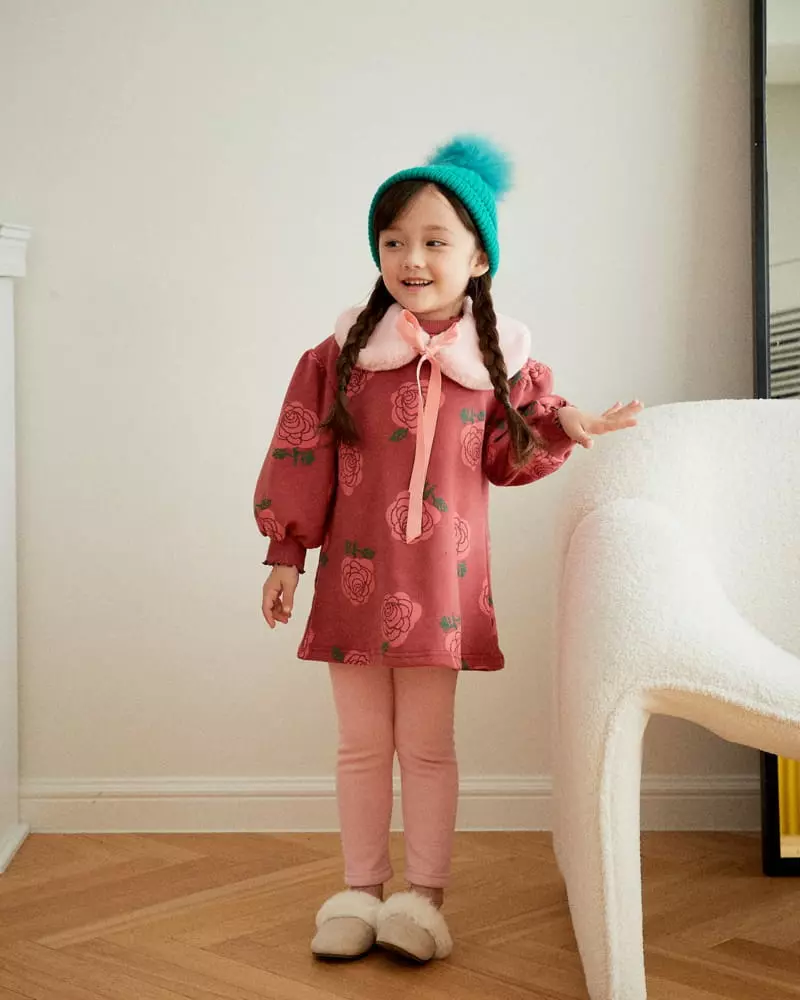 e.ru - Korean Children Fashion - #kidsshorts - Rose One-piece - 12