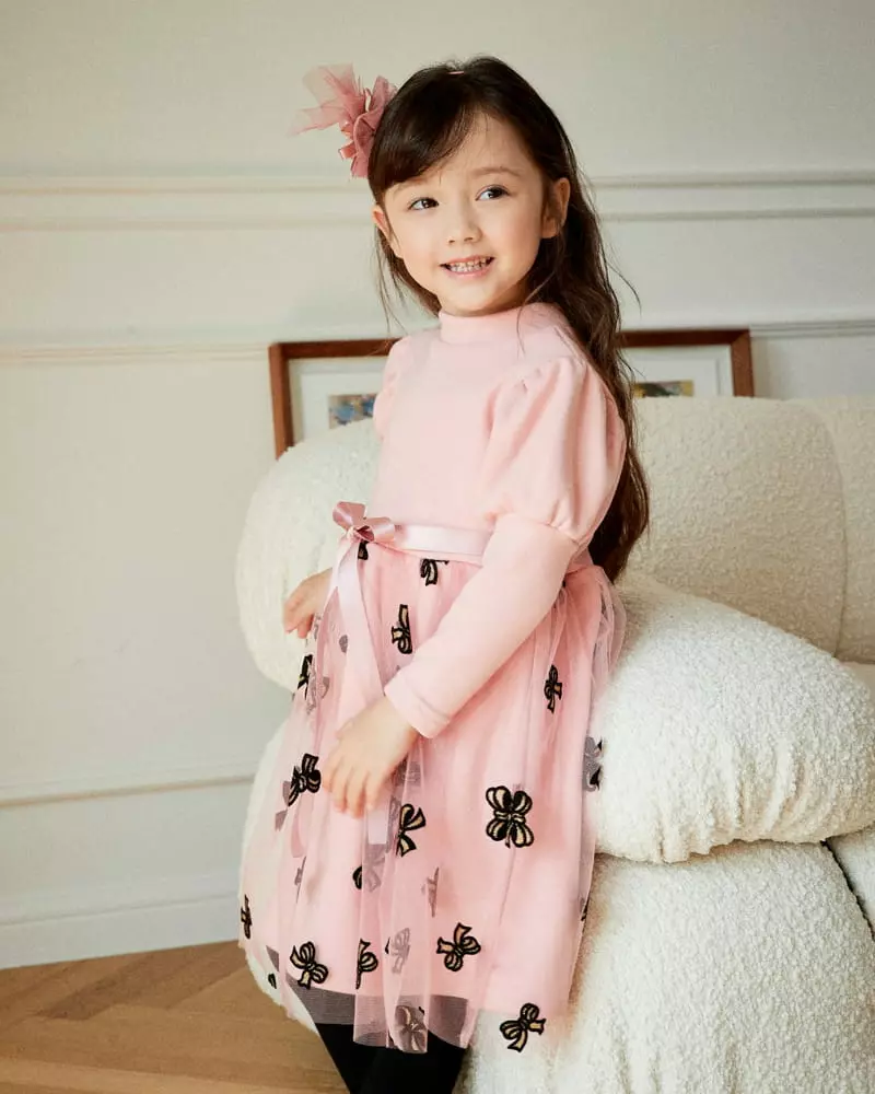 e.ru - Korean Children Fashion - #kidsshorts - Ribbon One-piece - 7
