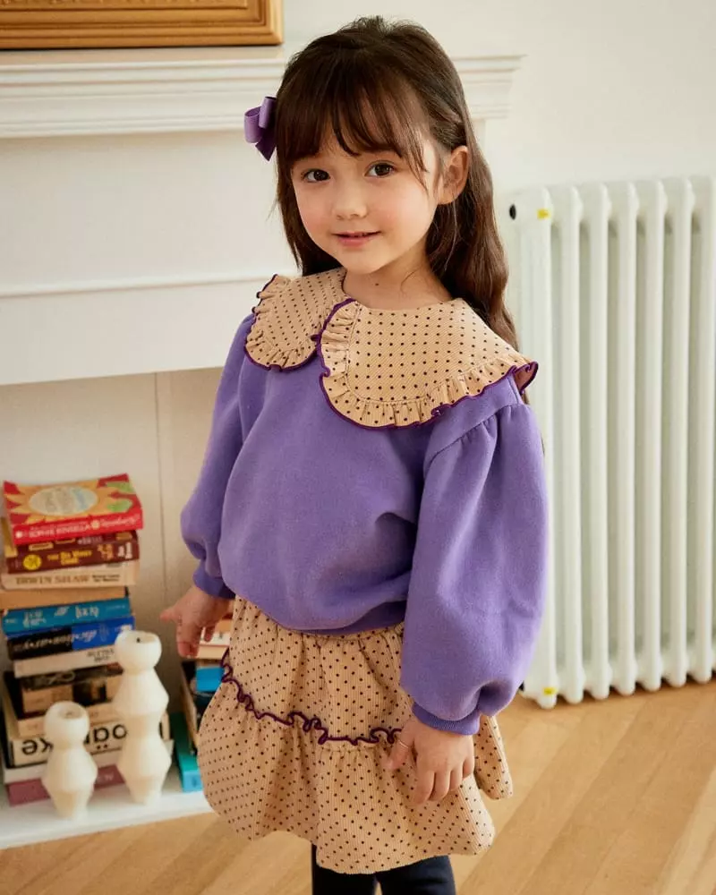 e.ru - Korean Children Fashion - #kidsshorts - Dot Skirt Leggings - 8
